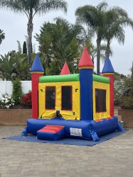 Multicolor Bounce House Castle