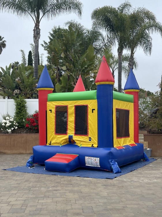 Multicolor Bounce House Castle