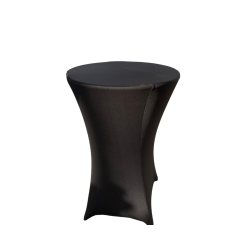 Belly bar black linen