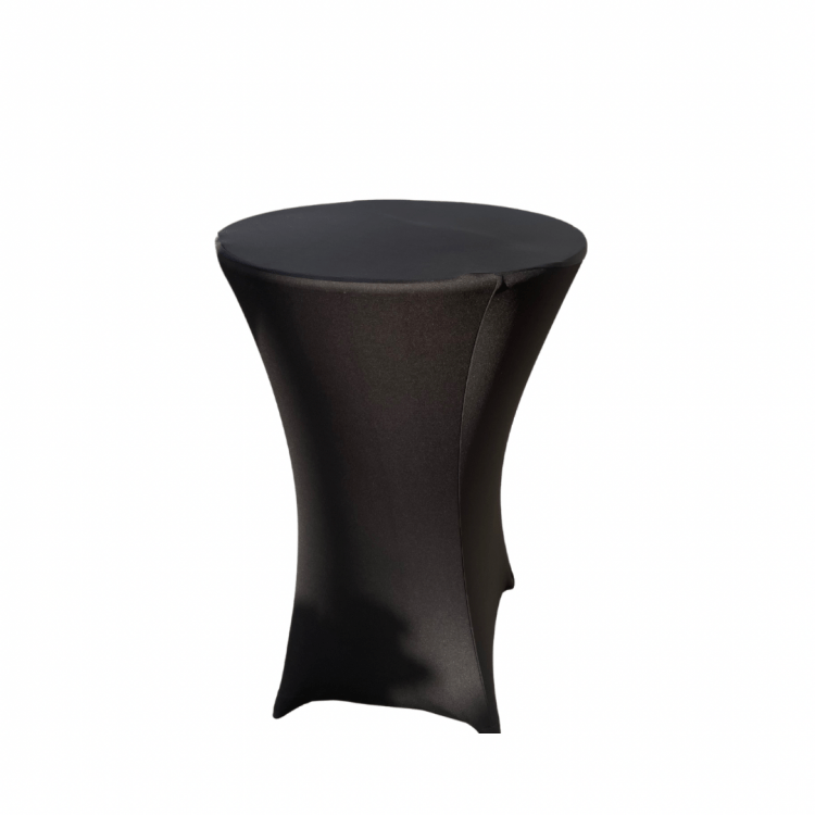 Belly bar black linen