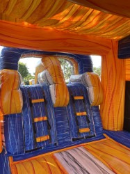IMG 2363 1709535215 Dual Lane Marble Bounce House Castle- (Dry Combo)
