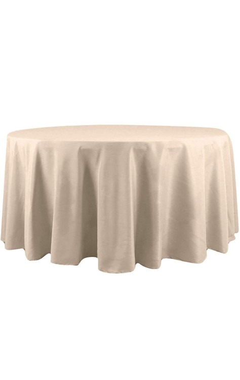 Spanvilla round table linen